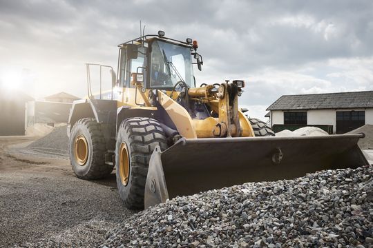 Sensoren für Baumaschinen